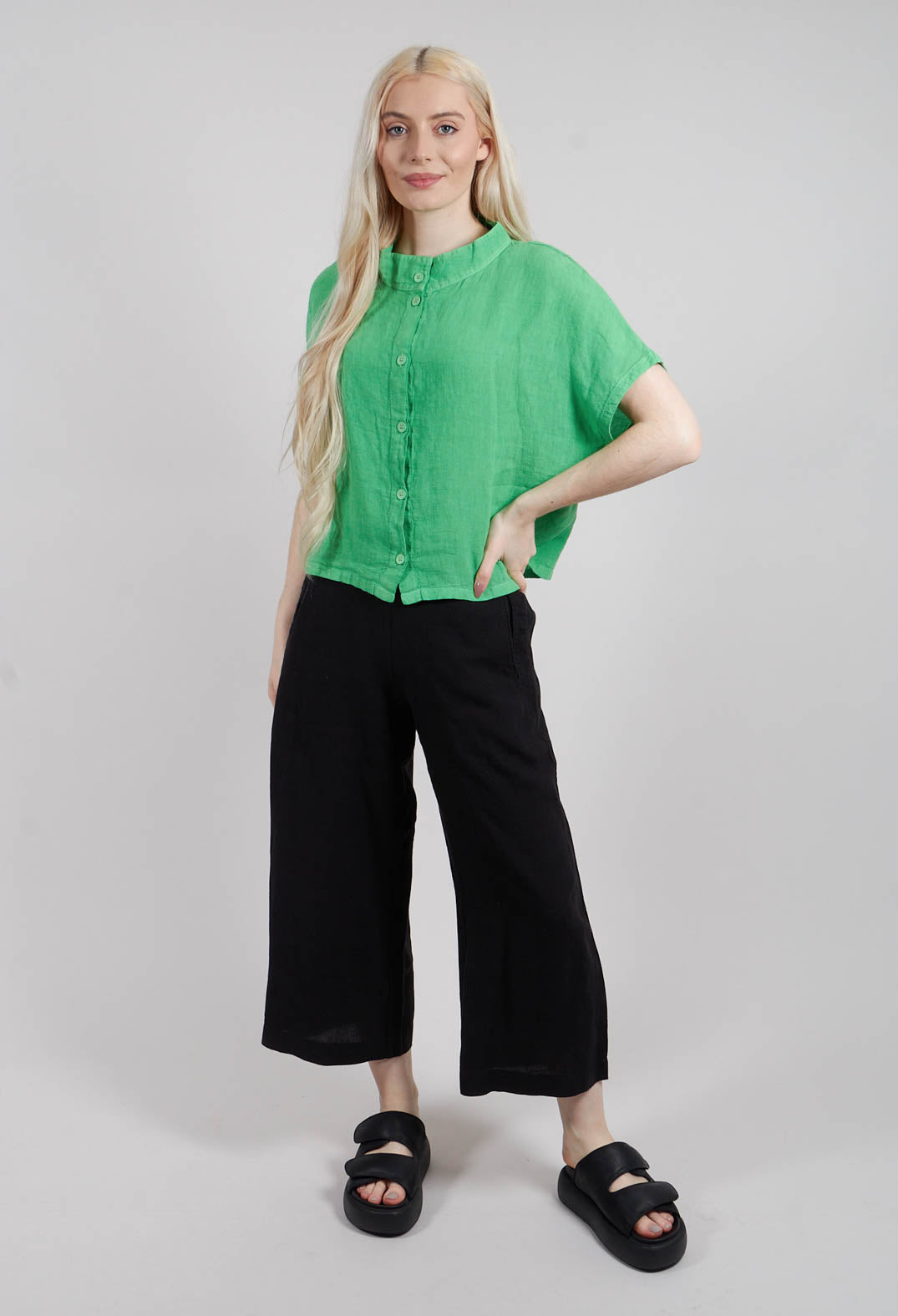 Divun Reversible Shirt in Spring Fern