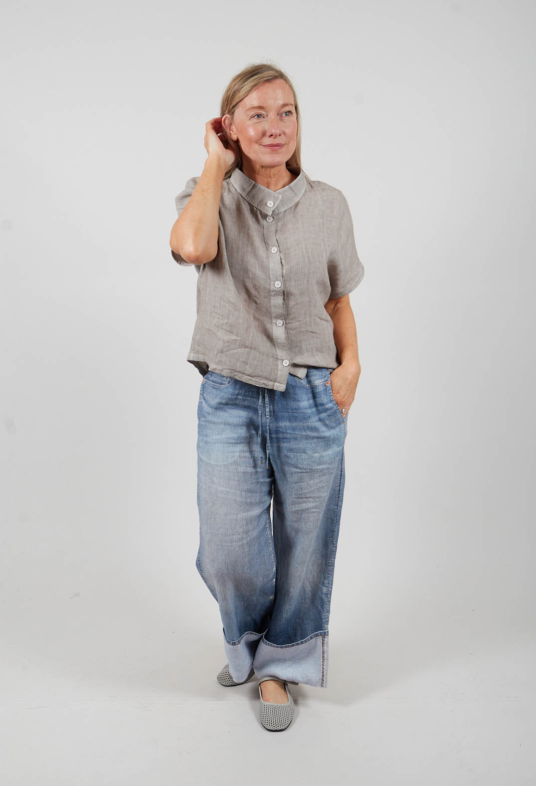 Divun Reversible Shirt in Alga