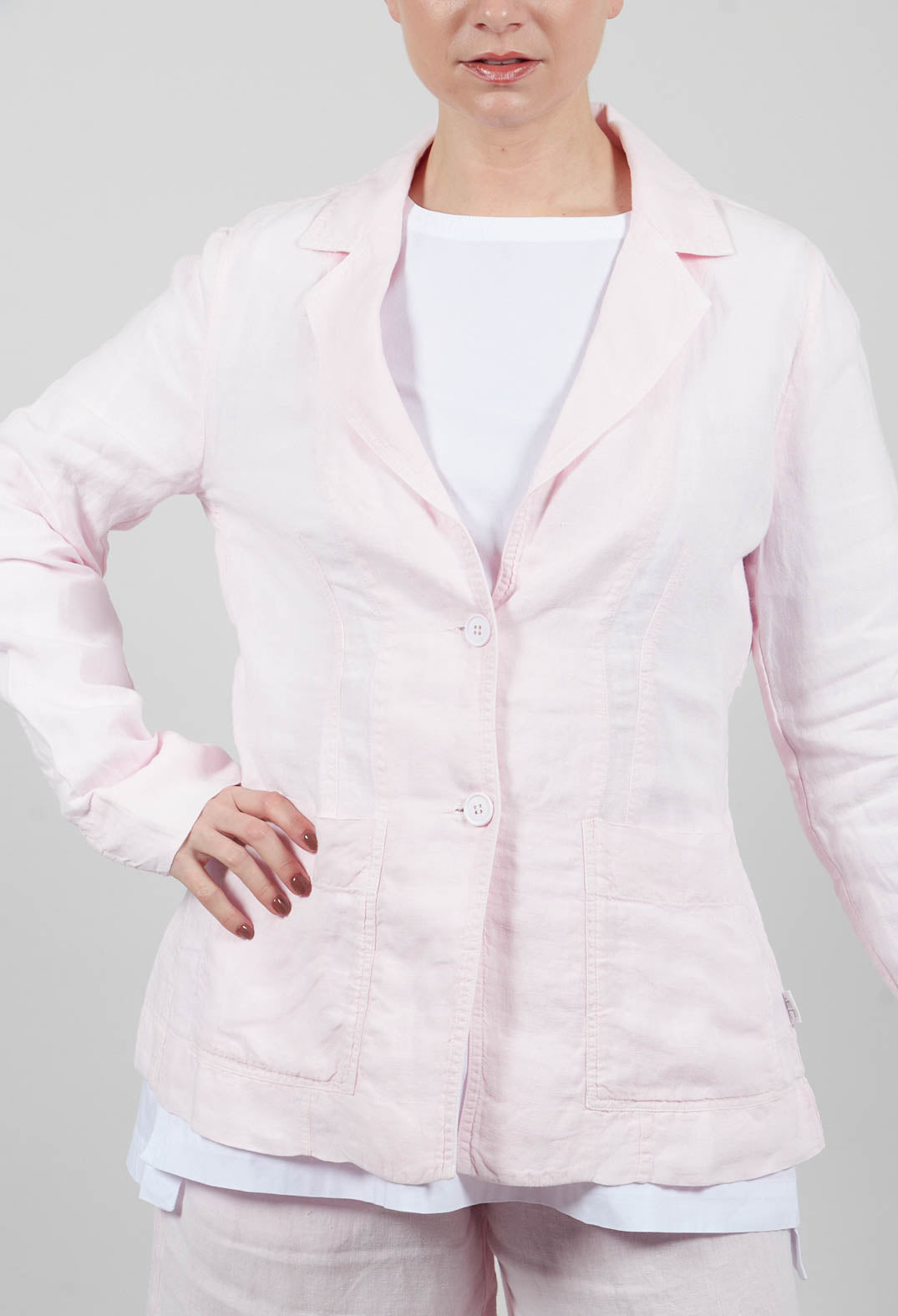 Bangui Blazer in Rosebud