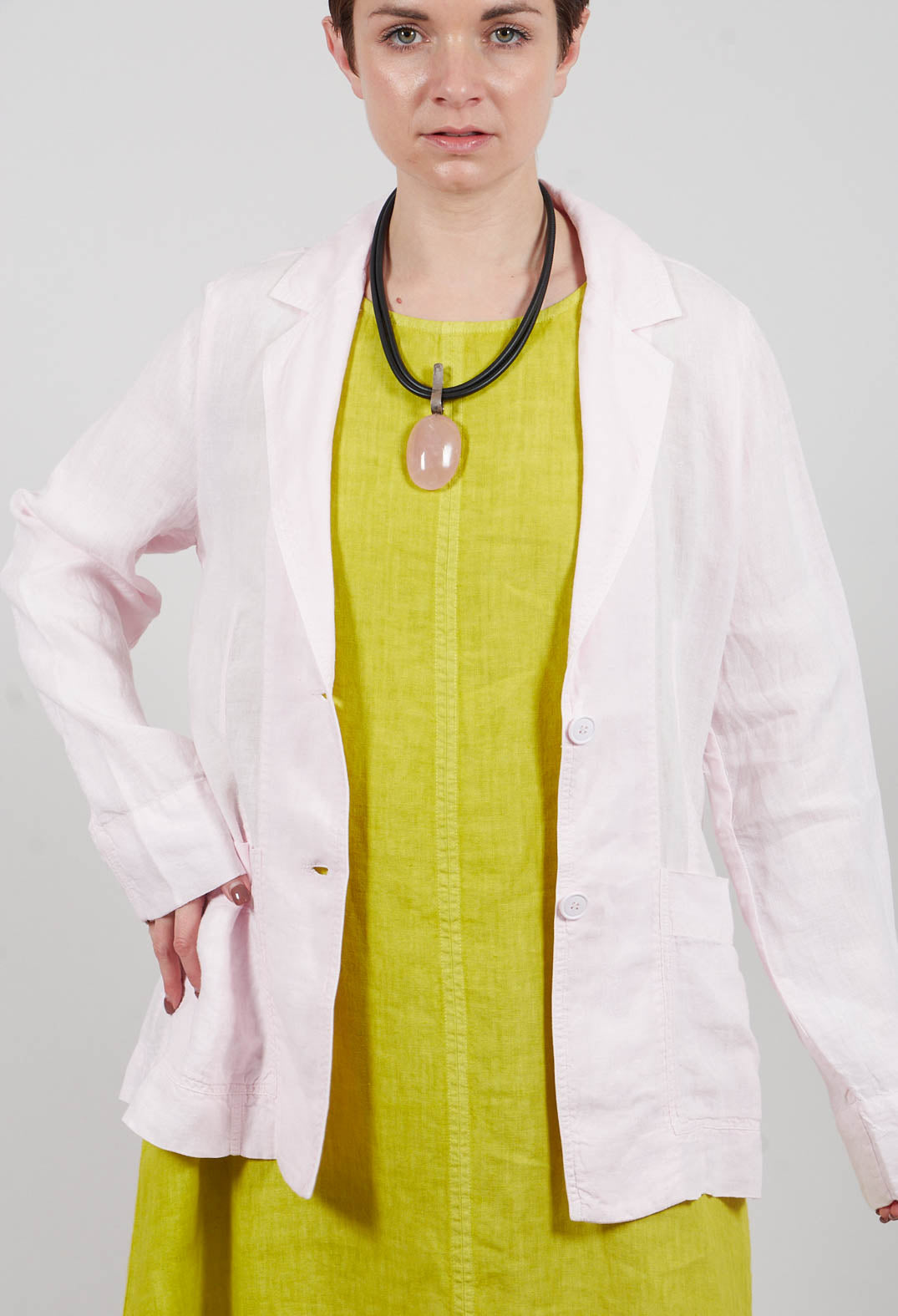 Bangui Blazer in Rosebud