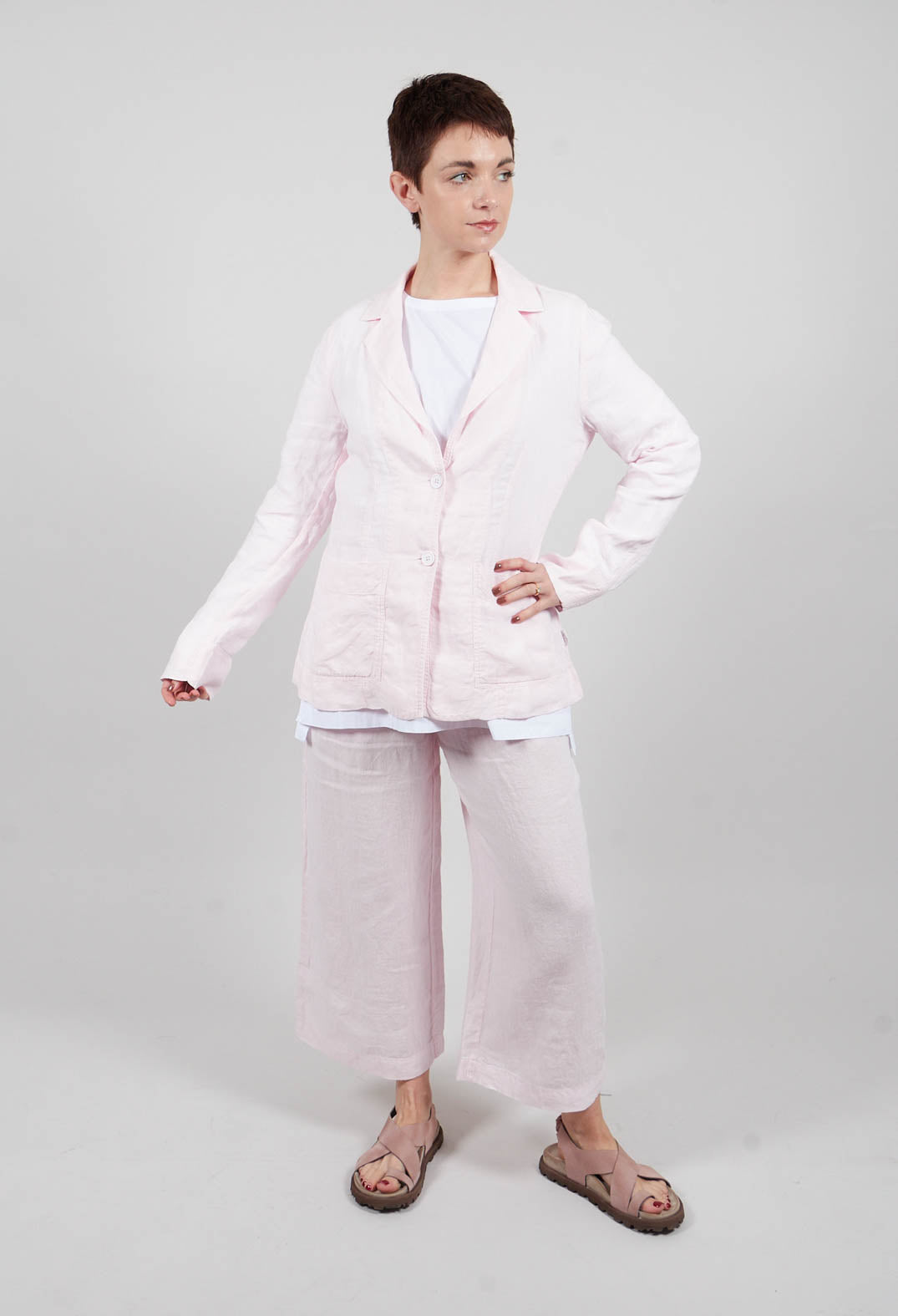 Bangui Blazer in Rosebud