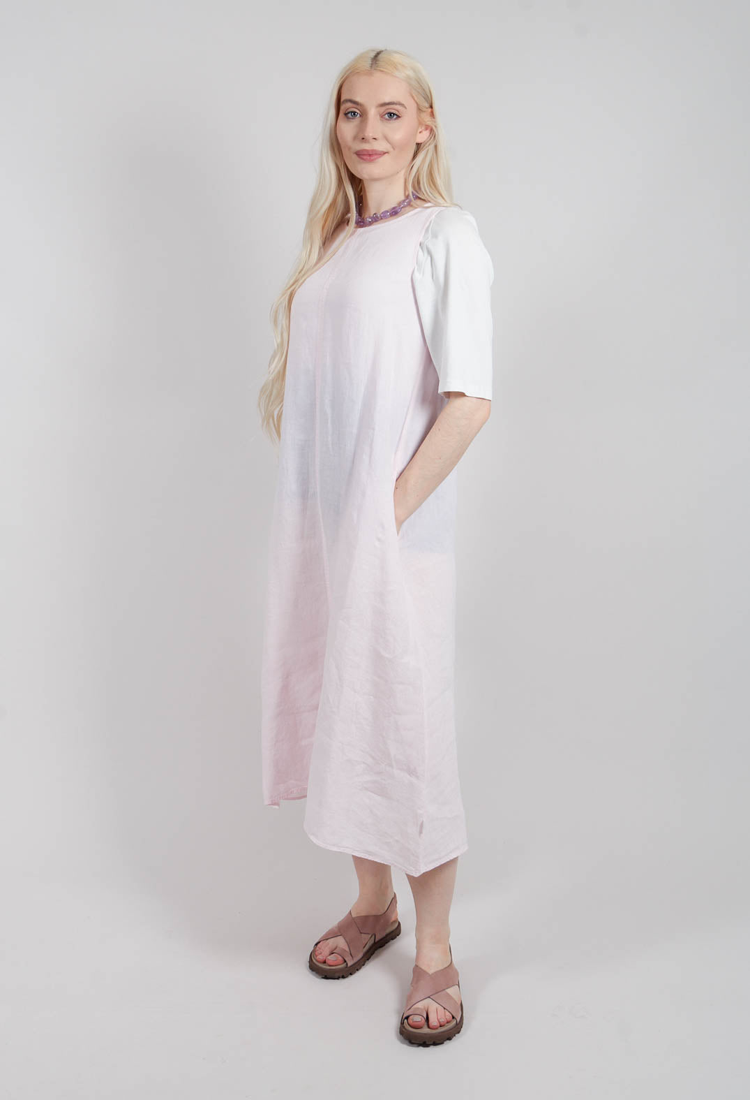 Owo Dress in Rosebud