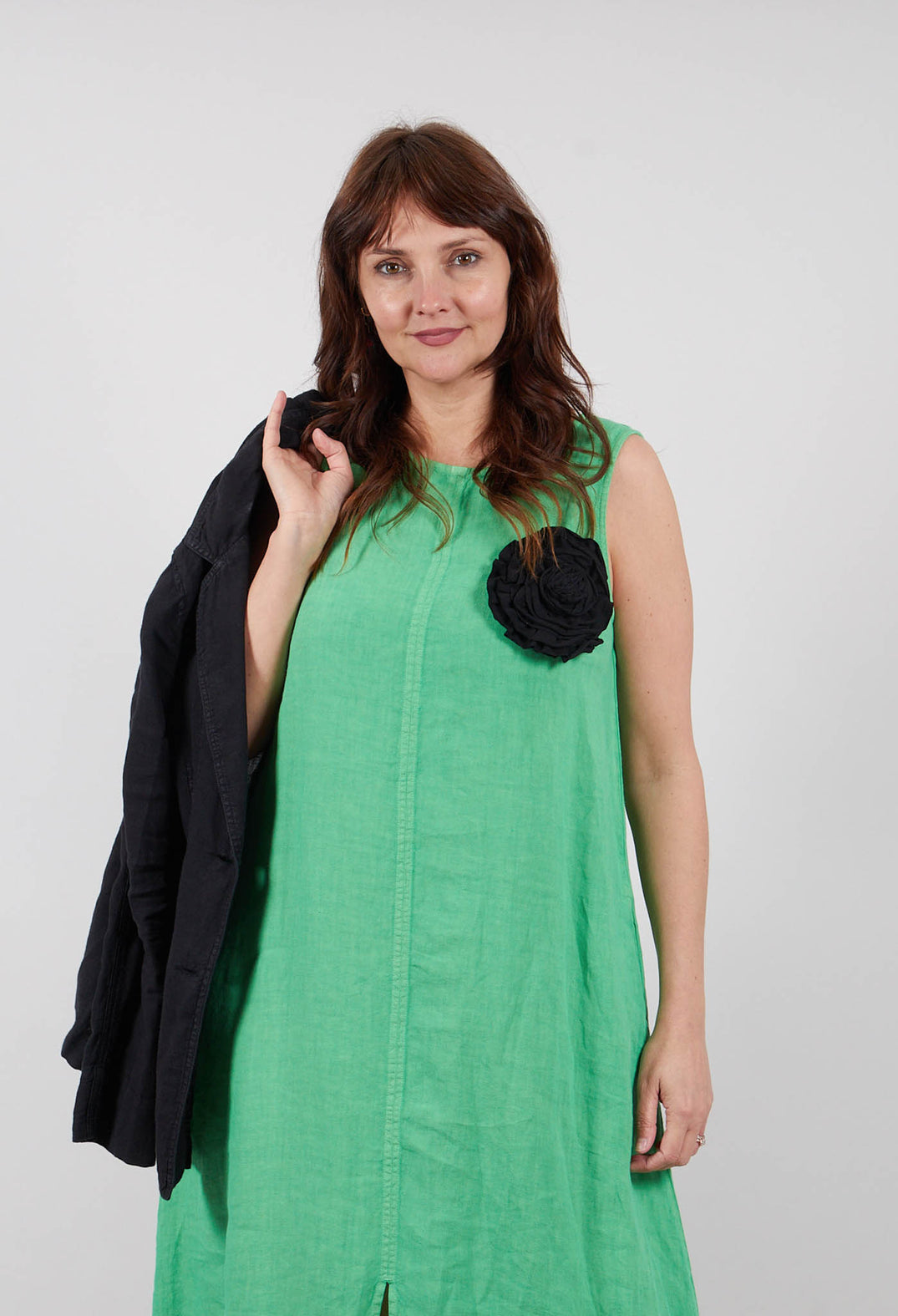 Owo Dress in Spring Fern