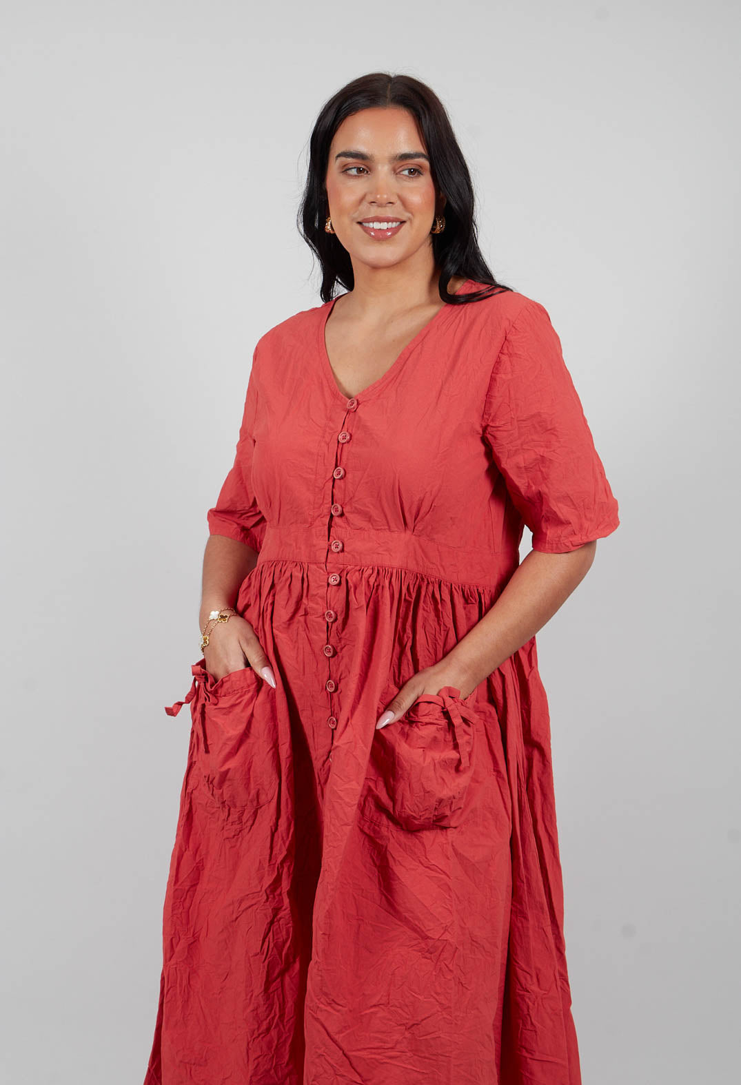 Bonnie Dress in Rose