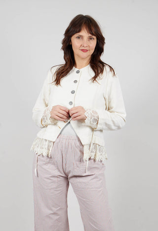 Alfonsa Jacket in Cream