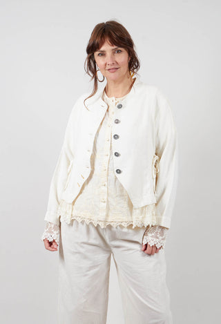 Alfonsa Jacket in Cream
