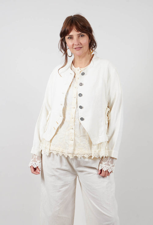 Alfonsa Jacket in Cream