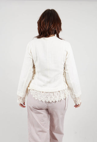 Alfonsa Jacket in Cream