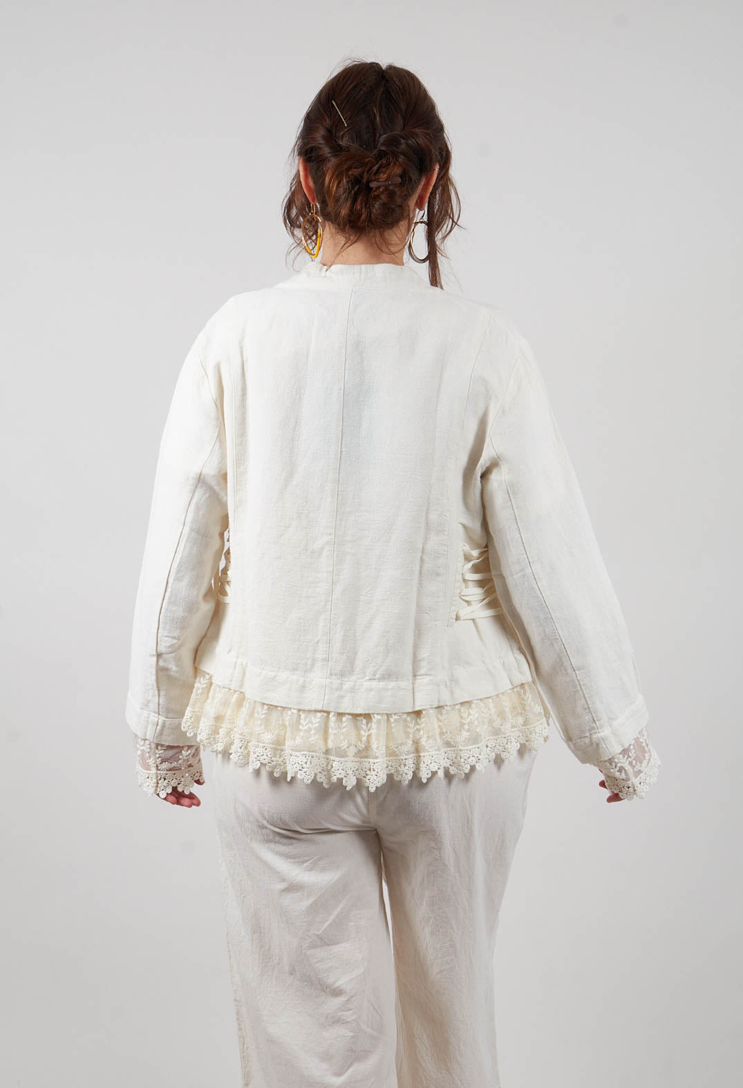 Alfonsa Jacket in Cream