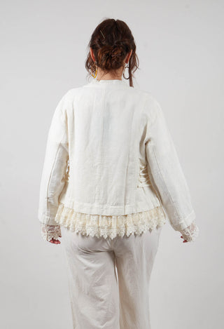 Alfonsa Jacket in Cream