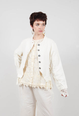 Alfonsa Jacket in Cream