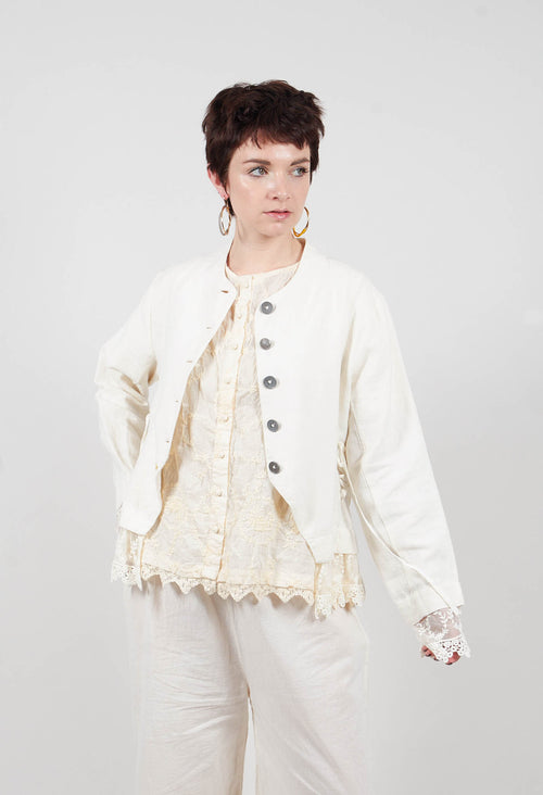 Alfonsa Jacket in Cream