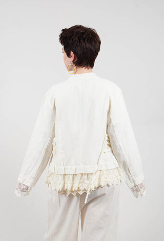 Alfonsa Jacket in Cream