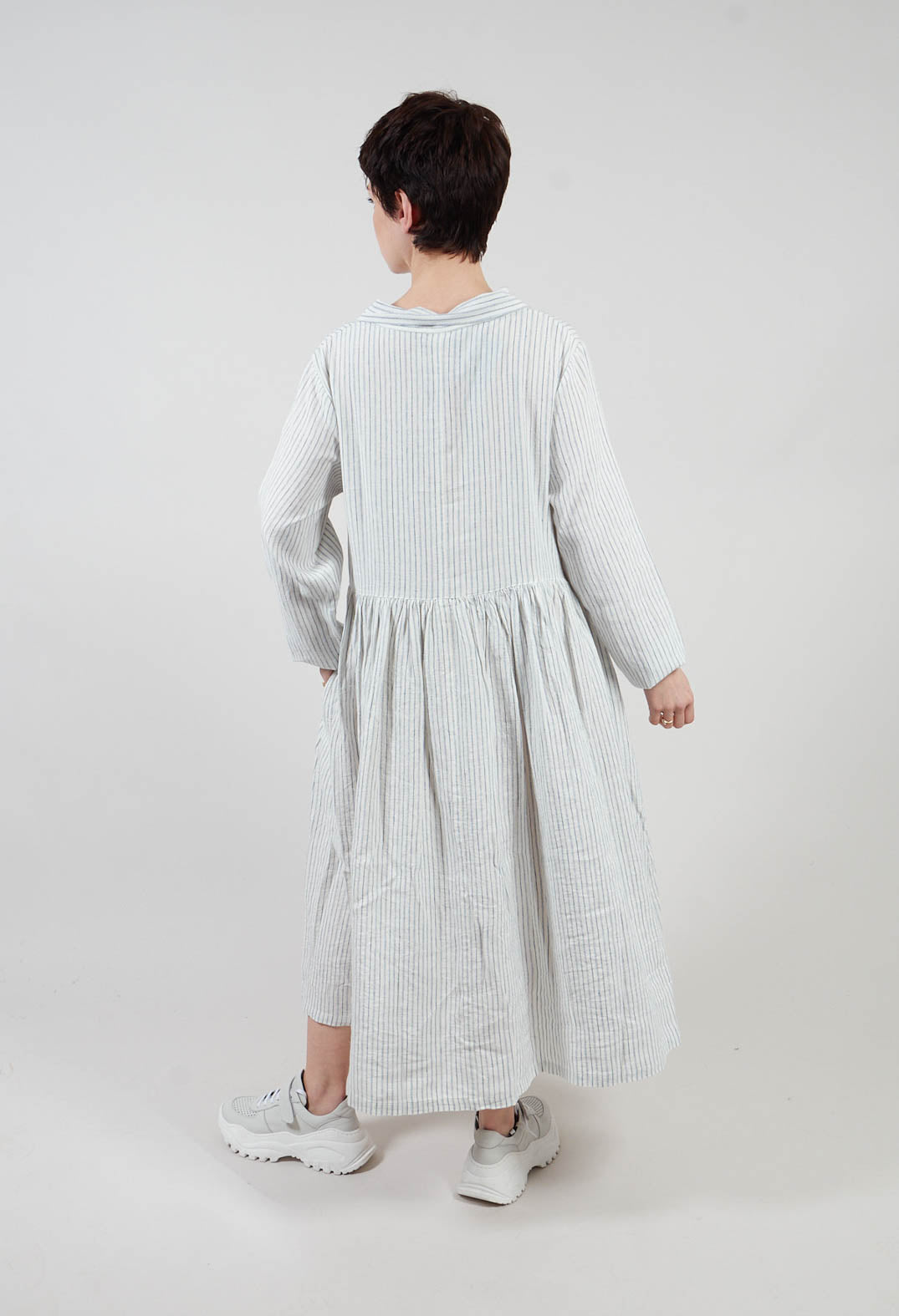 Helin Dress in Striped