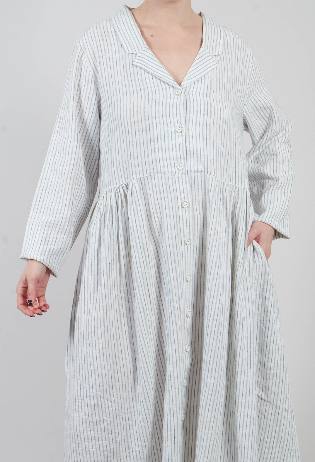 Helin Dress in Striped