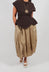 Pull On Midi Skirt in Beige