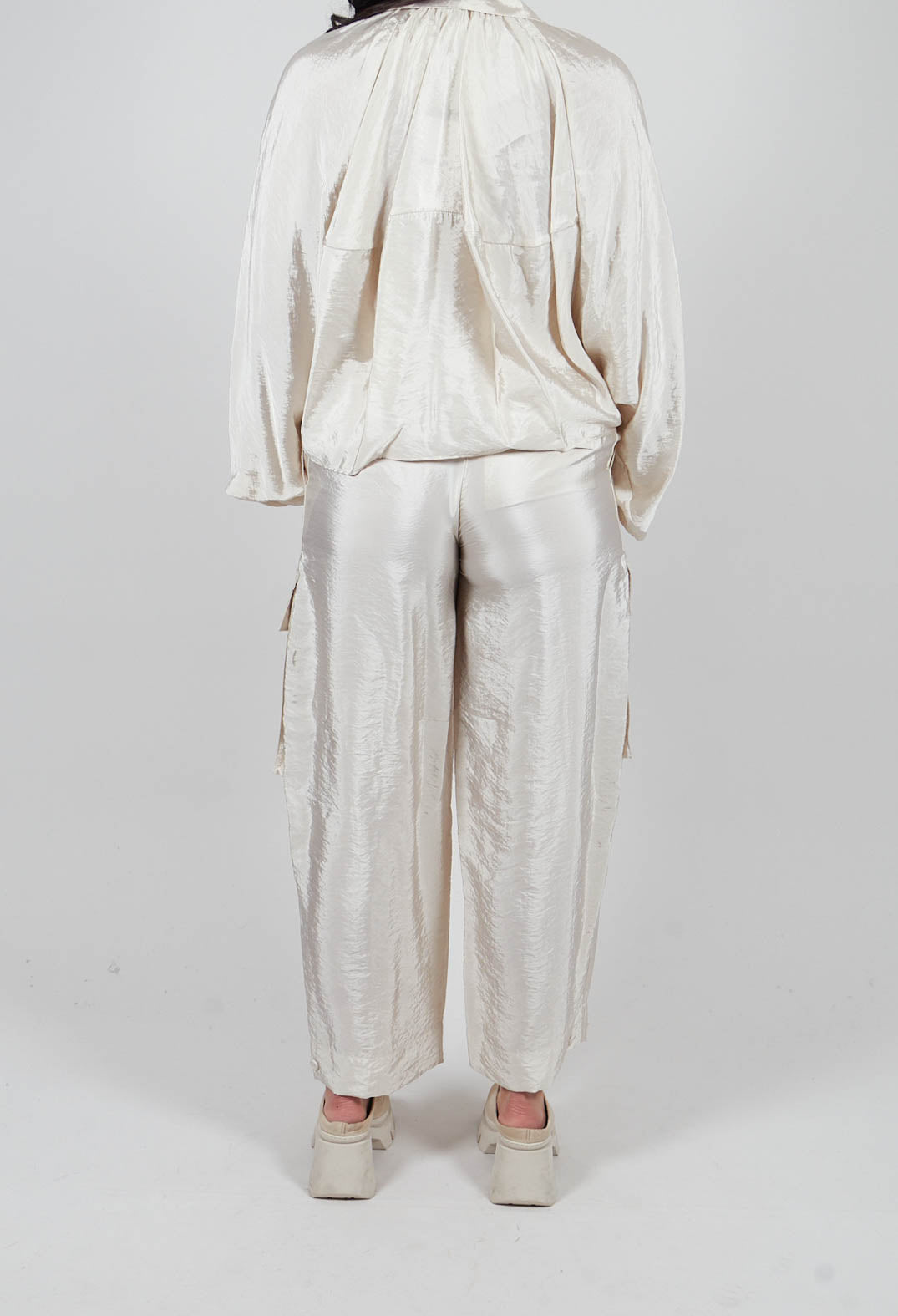 Cargo Trousers in Oyster