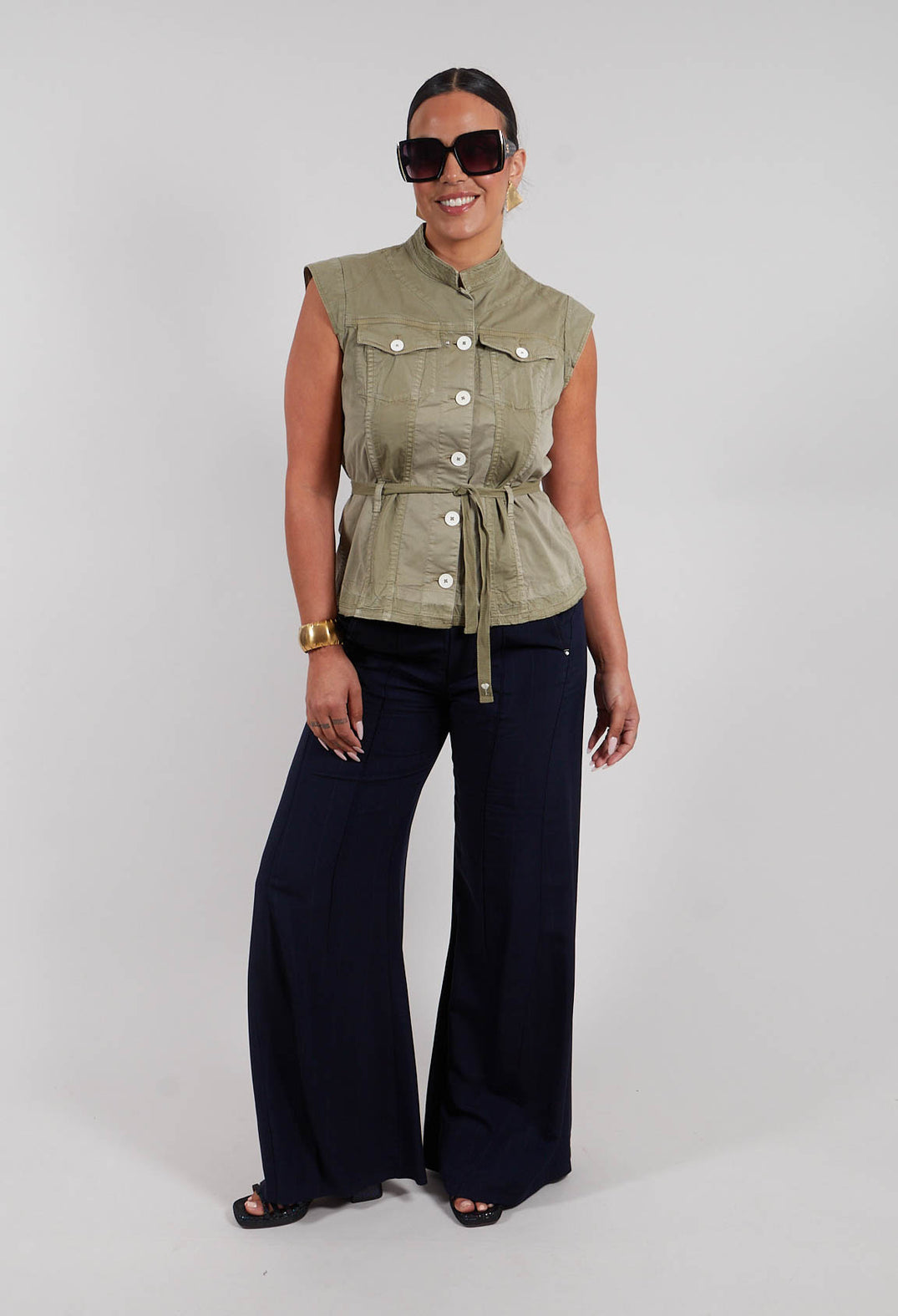 Raise Up Jacket in Clay Green