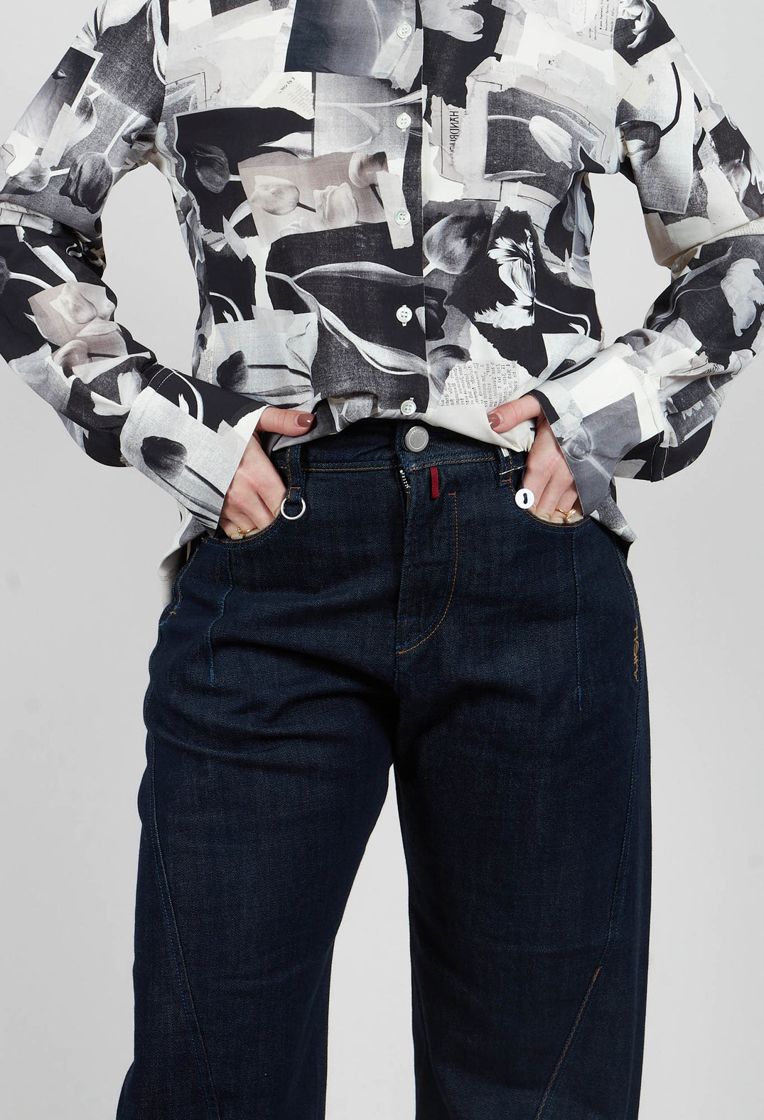 Lola Trousers in Denim
