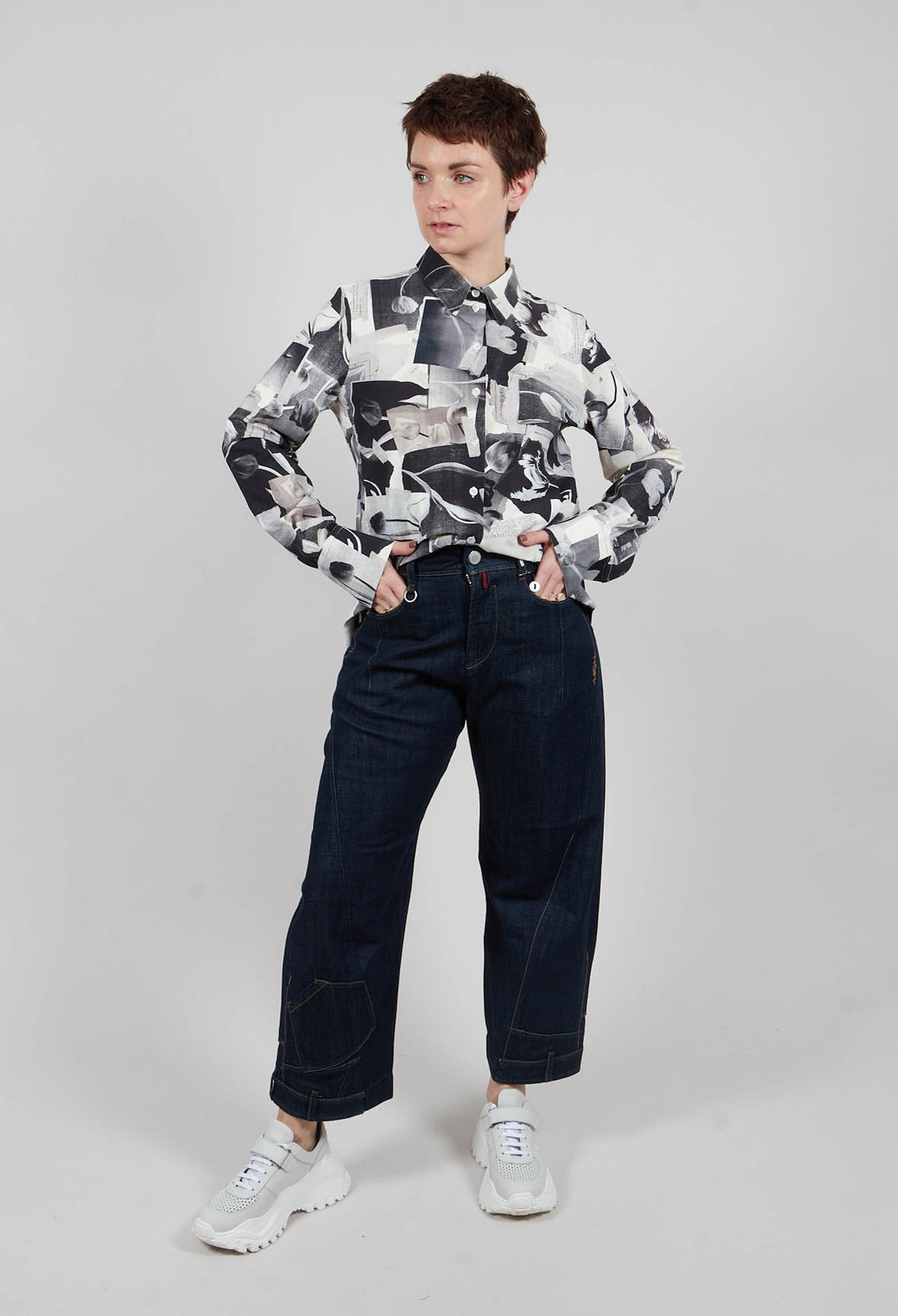 Lola Trousers in Denim
