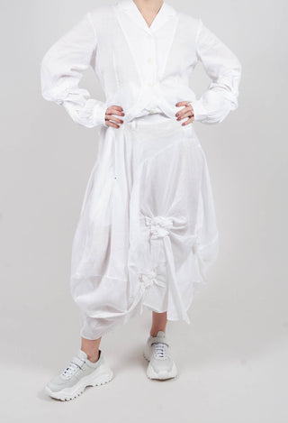 Fitzroy Skirt in Optical White