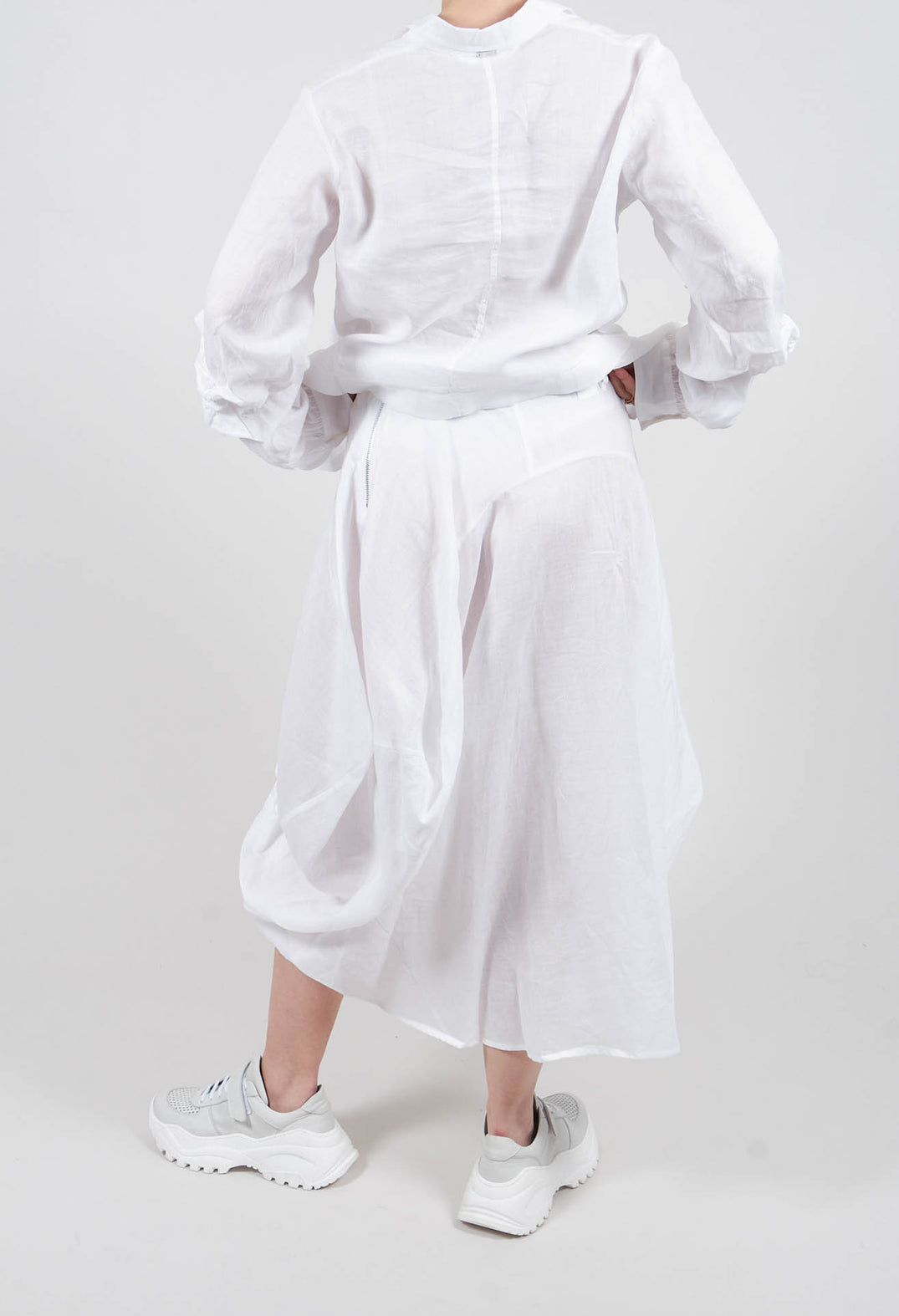 Fitzroy Skirt in Optical White