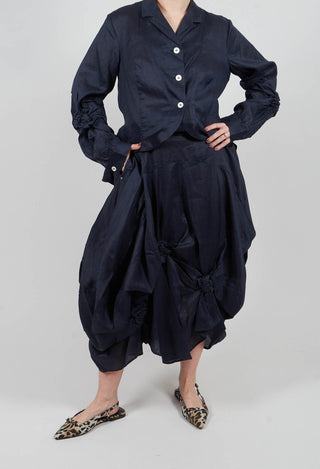 Fitzroy Skirt in Dark Blue