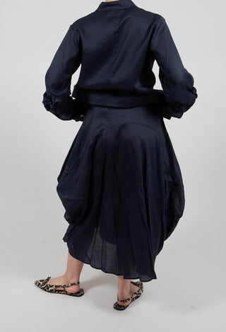Fitzroy Skirt in Dark Blue