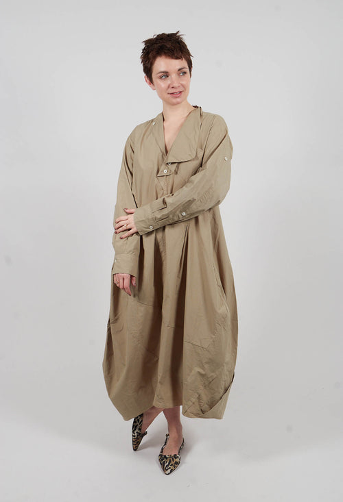 Accord Dress in Clay Green