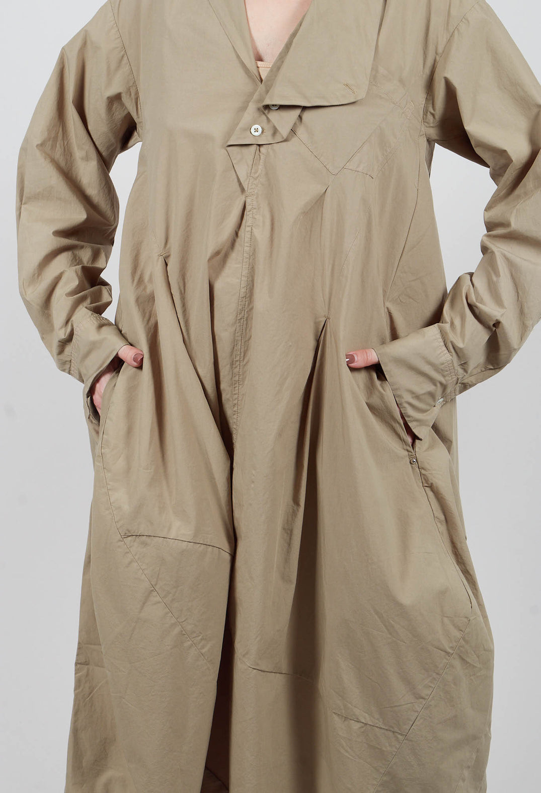 Accord Dress in Clay Green