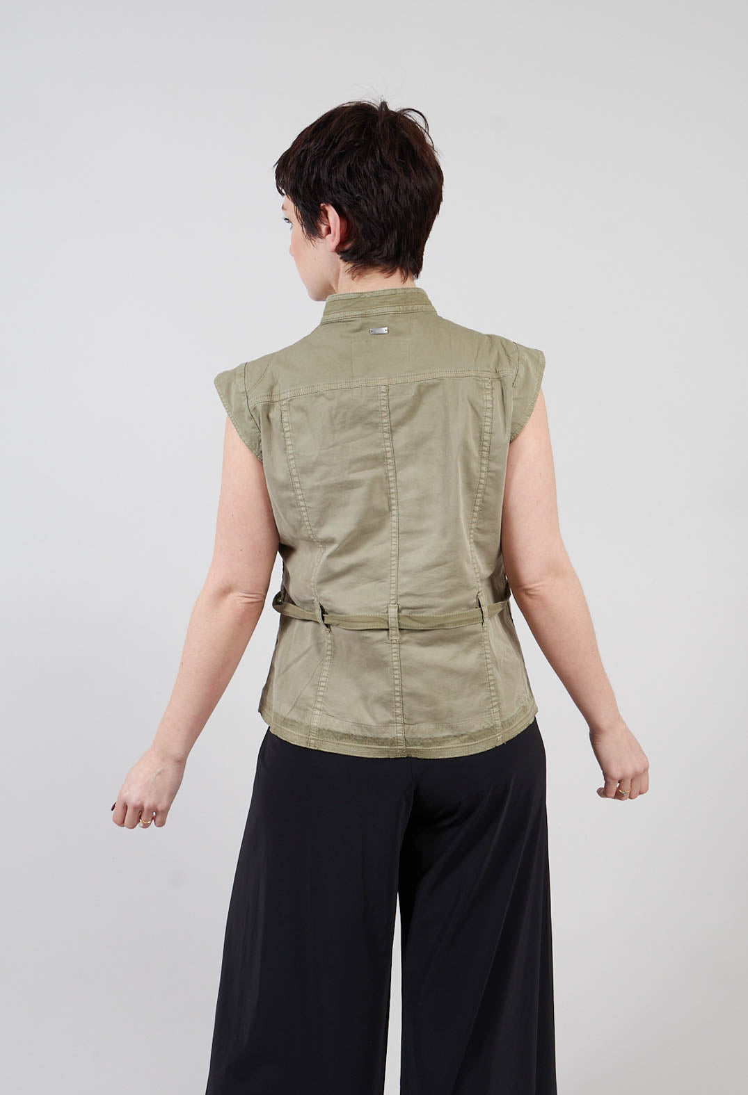 Raise Up Jacket in Clay Green