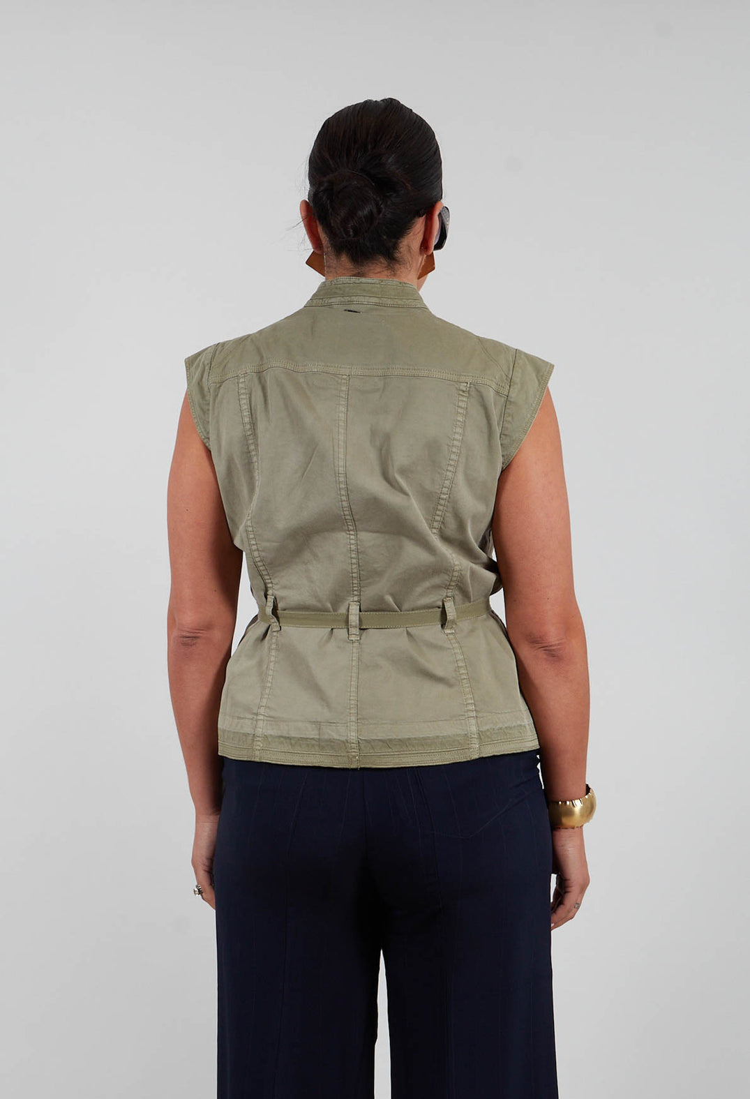 Raise Up Jacket in Clay Green