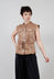 Raise Up Waistcoat in Brown Chestnut