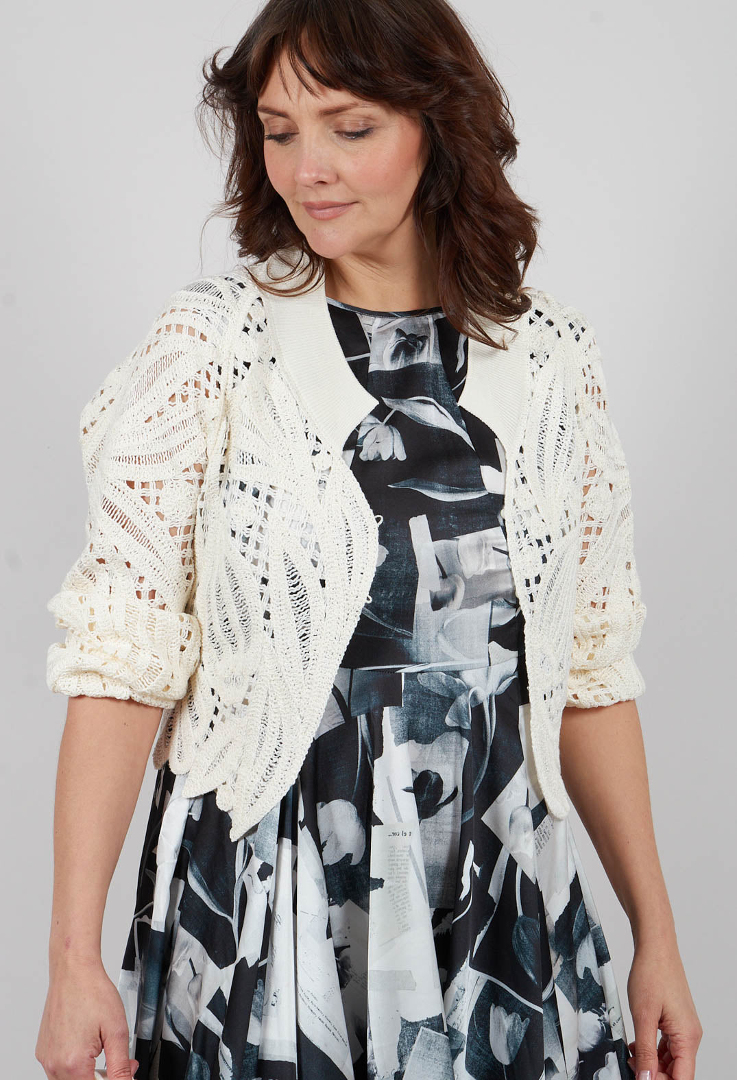 Sweeti Cardigan in White Milk