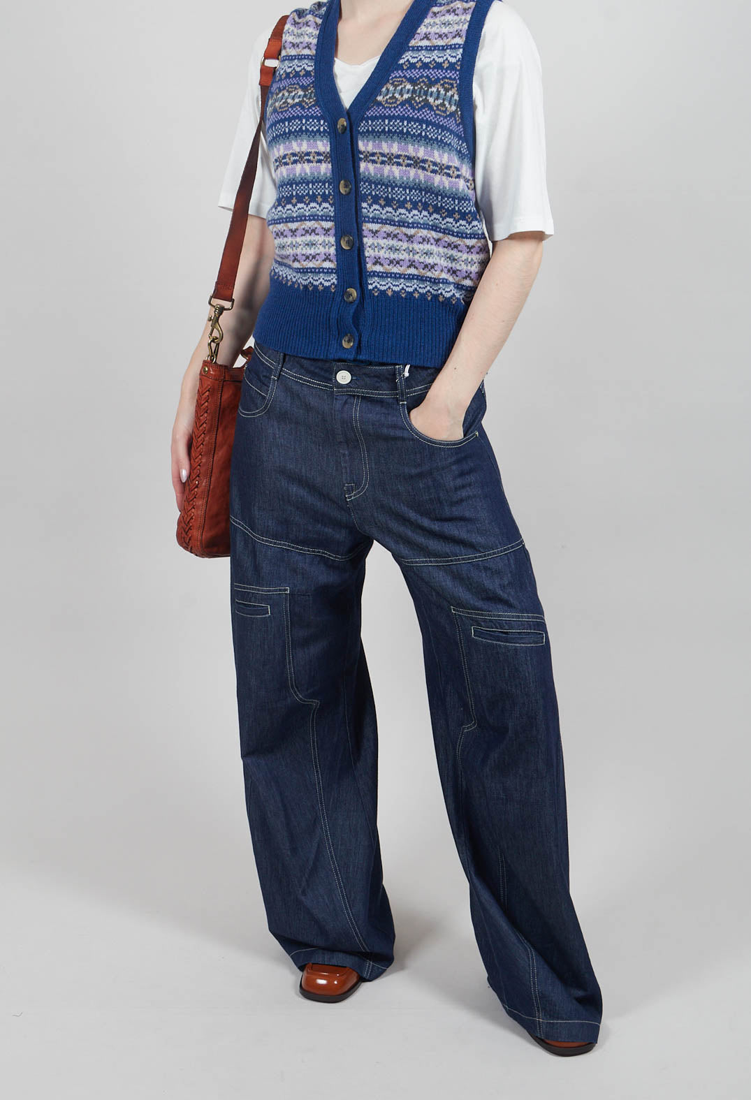 Snowdrift Trousers in Denim