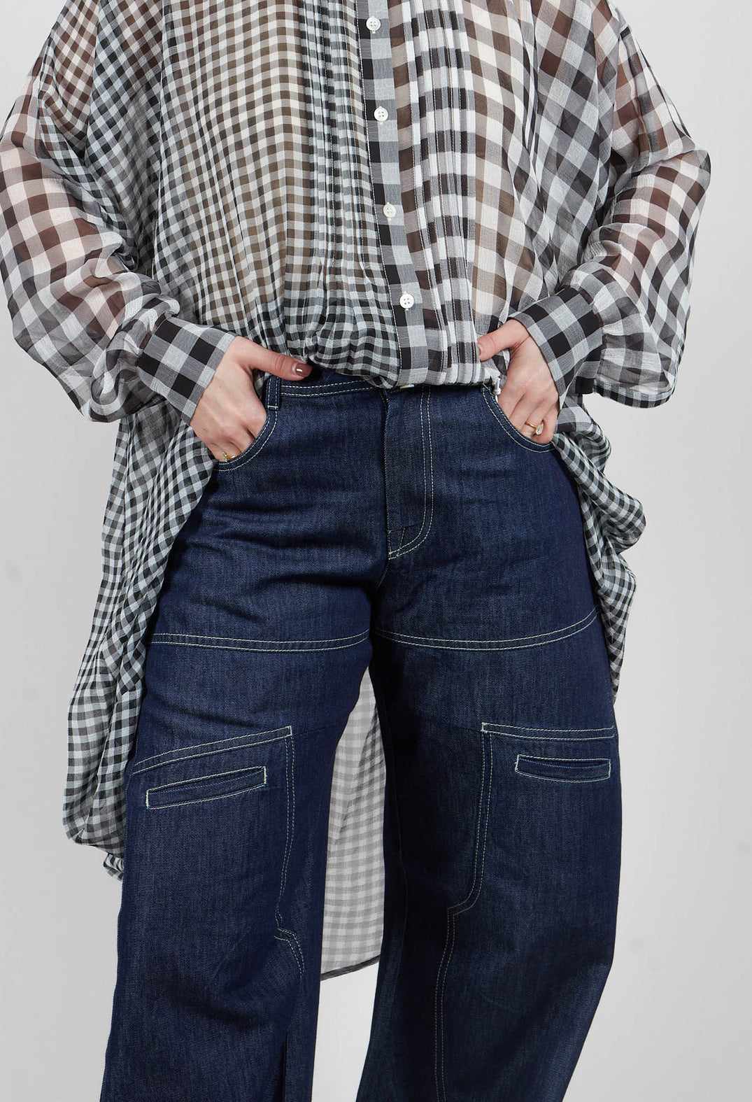 Snowdrift Trousers in Denim
