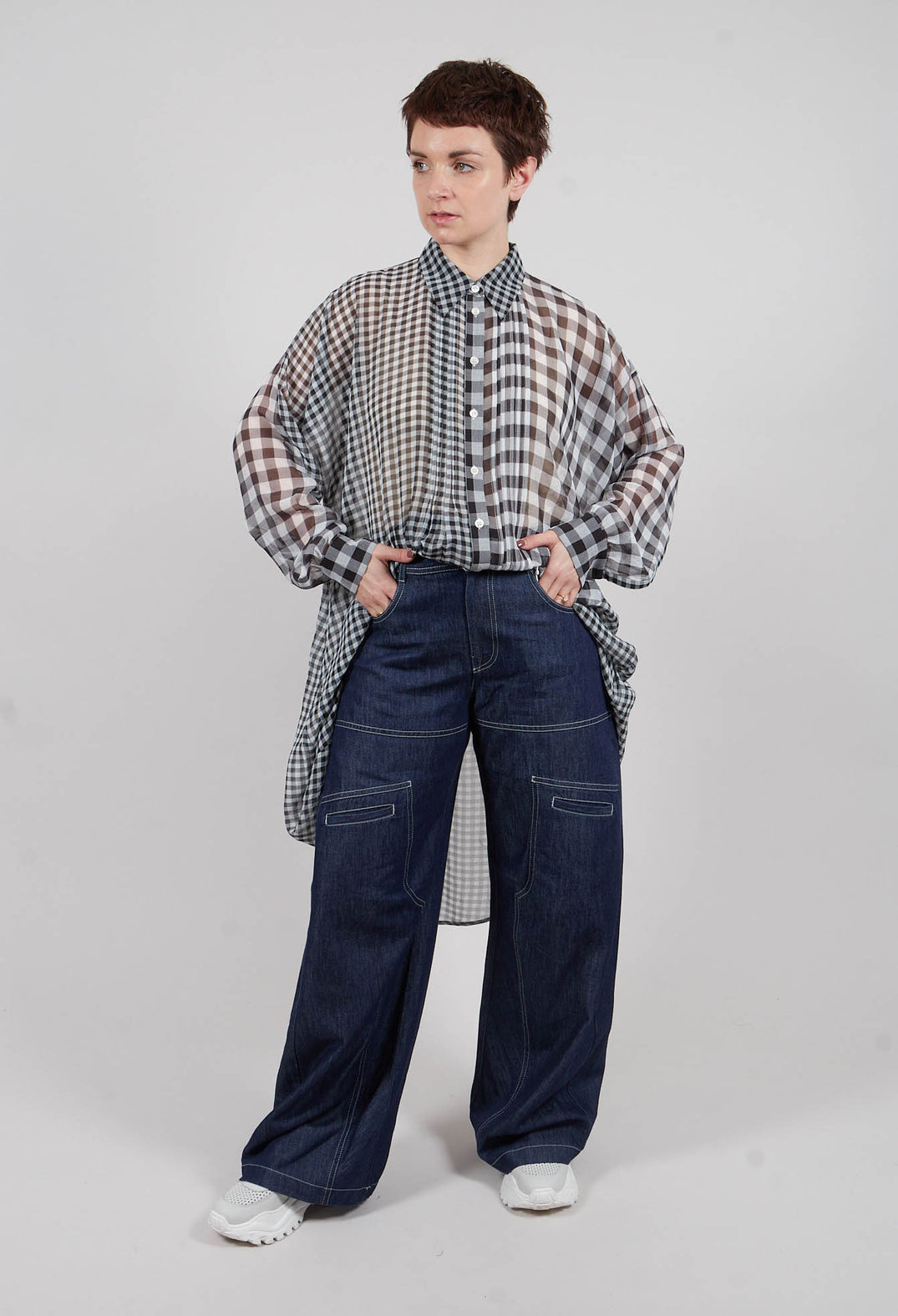 Snowdrift Trousers in Denim