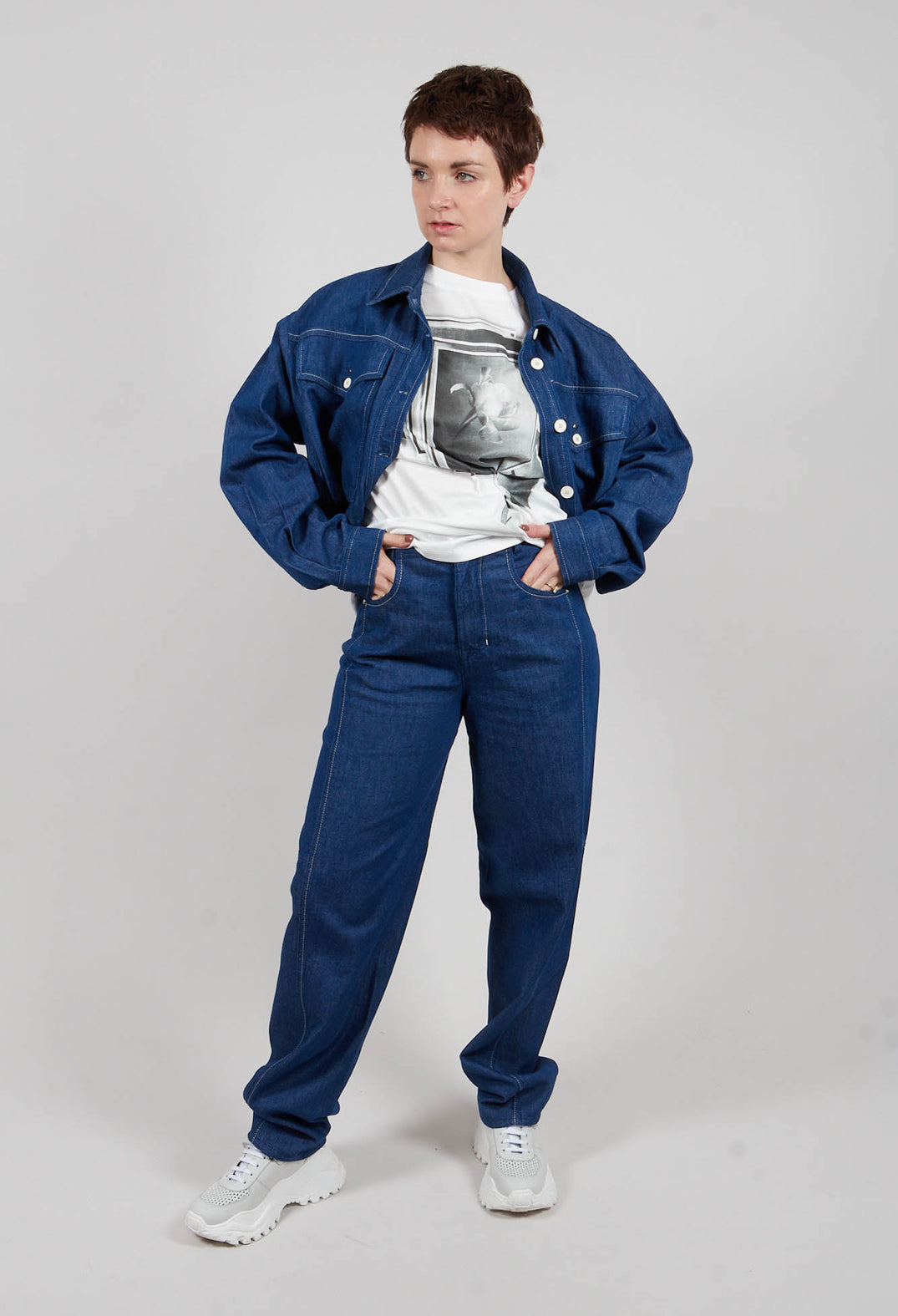 Searching Trousers in Denim