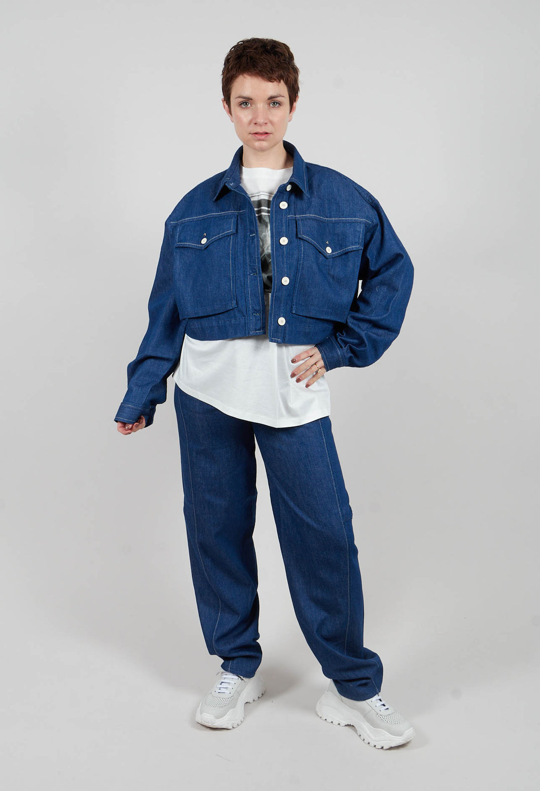 Tomboy Jacket in Denim