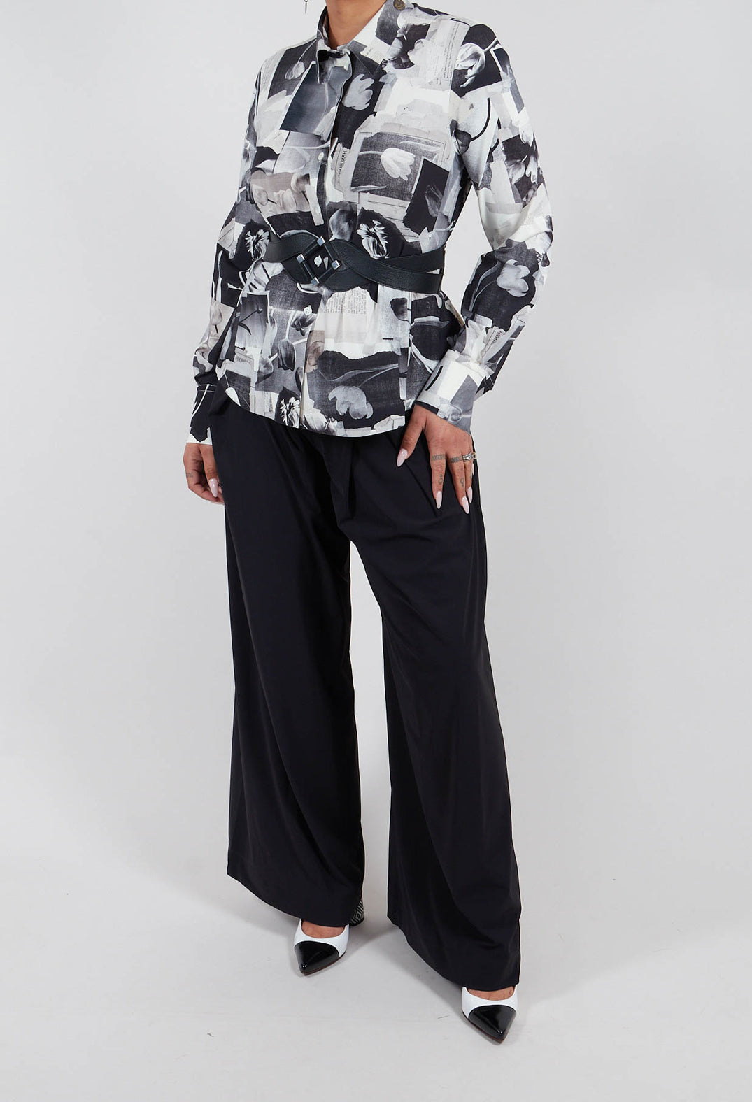 Diminsh Trouser in Jet Black