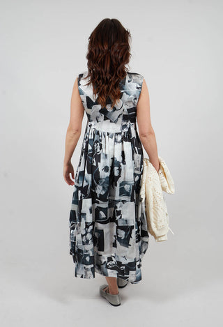 Sparky Dress in Black Print