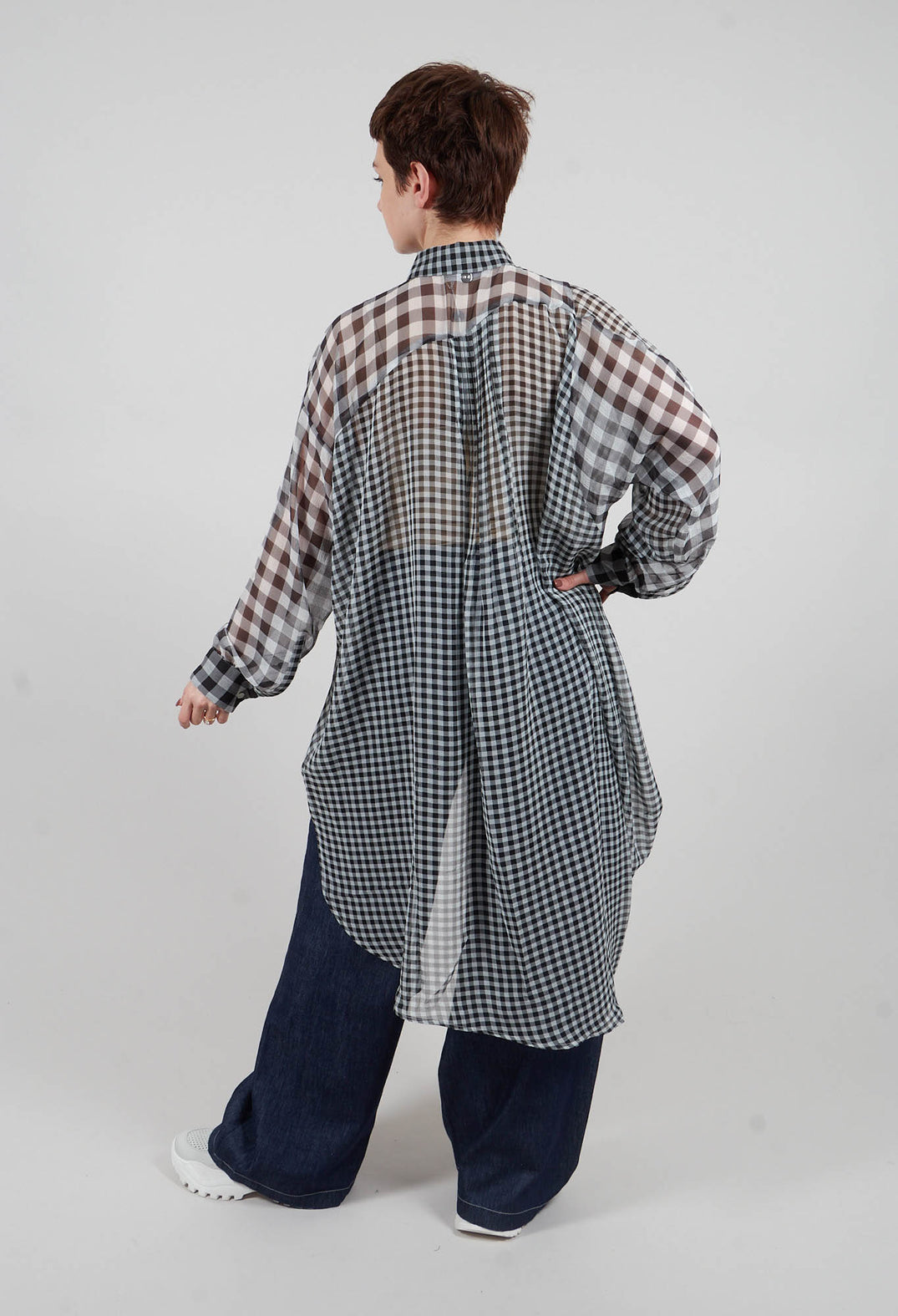 Musket Tunic in Black Check