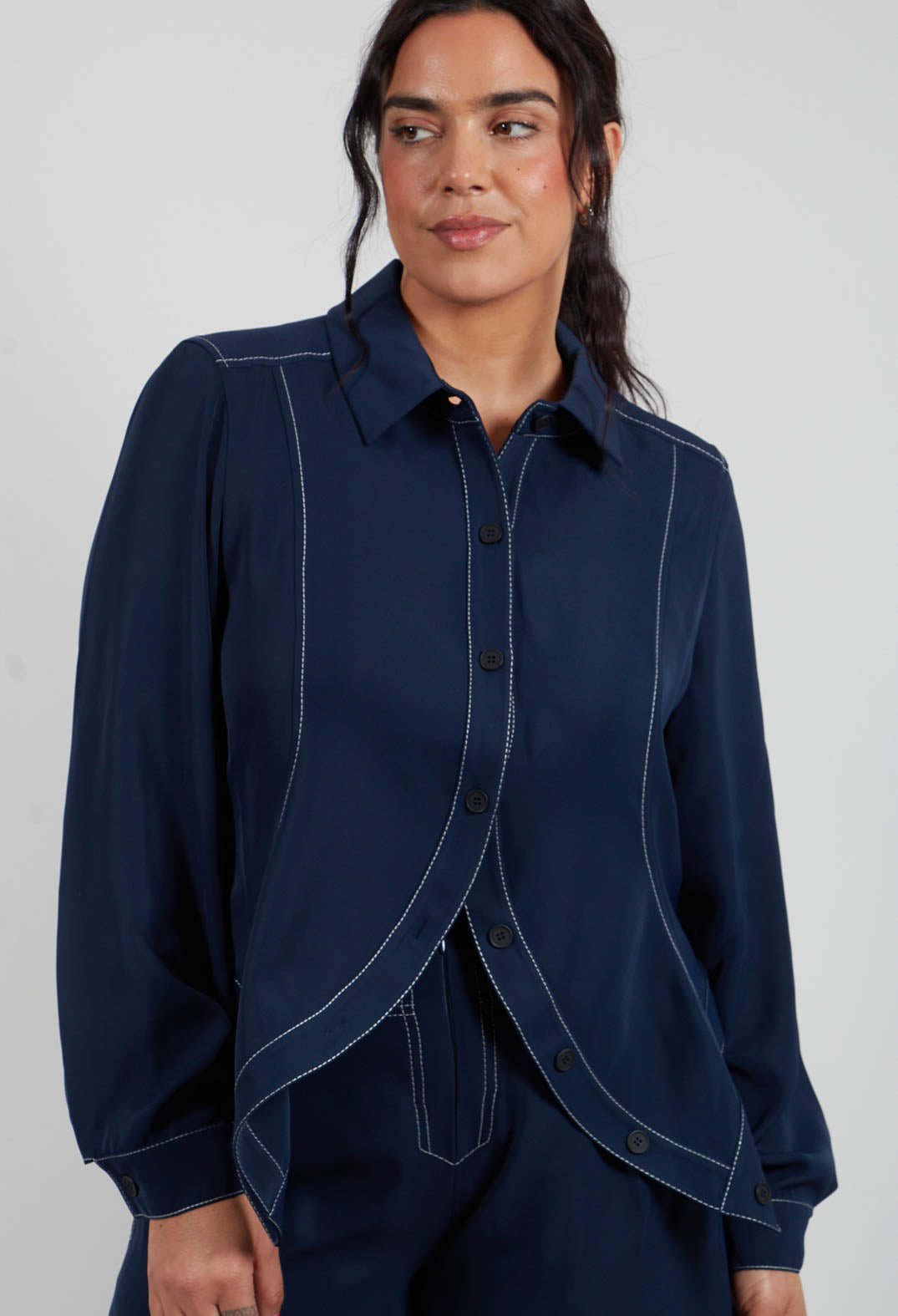 Jacket in Marine