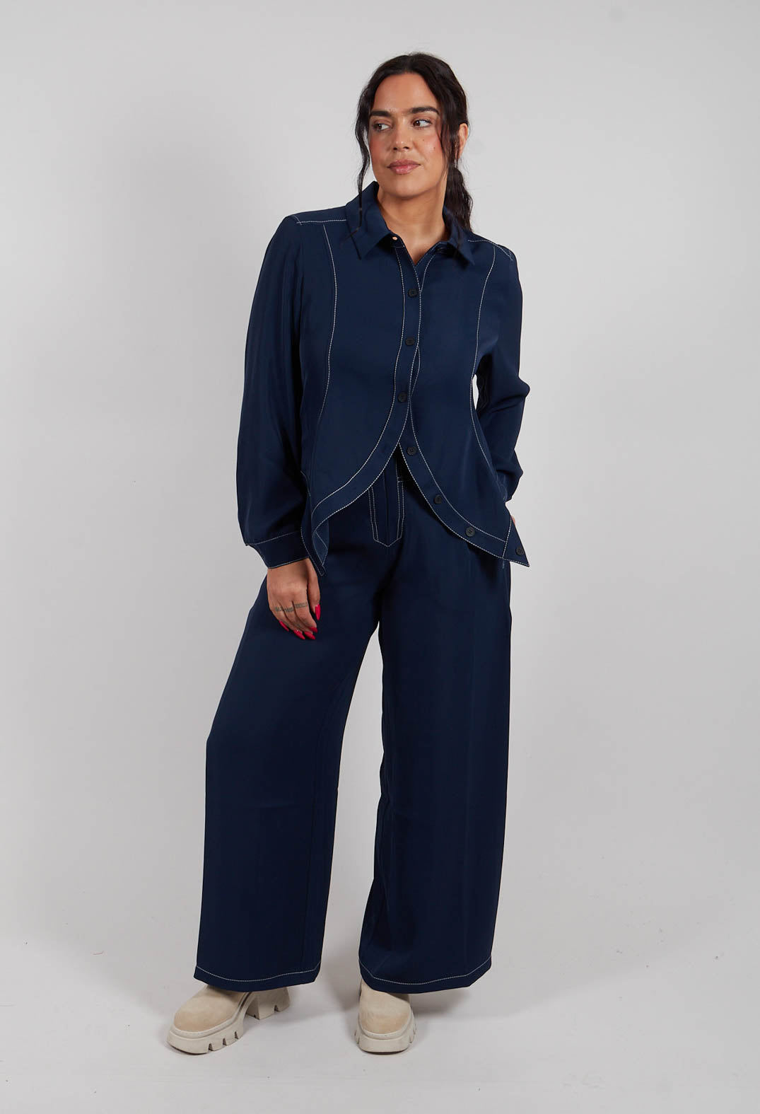 Jacket in Marine