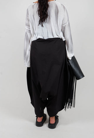 Unisex Stretch Trousers in Black