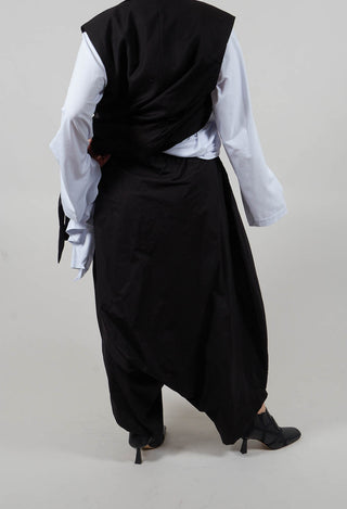Unisex Stretch Trousers in Black