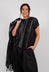 Cropped Sweater in 7 Treatment Black