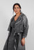 Over-Crop Jacket in Dyed Cotton Grey