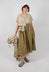 Rina Dress in Vichy Vert