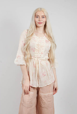 Naoki Blouse in Liberty Bouquet